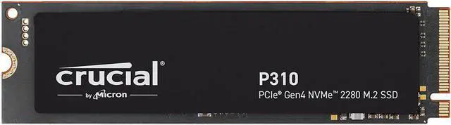 Alt view image 2 of 2 - Crucial P310 M.2 2280 500GB PCI-Express 4.0 x4 NVMe 3D NAND Internal Solid State Drive Speed Up to 6600 MBps (SSD) CT500P310SSD8
