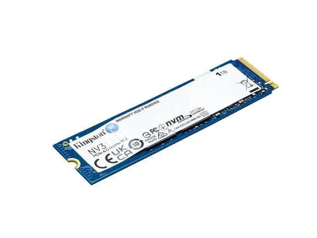 Alt view image 2 of 2 - Kingston NV3 M.2 2280 1TB PCIe 4.0 x4 NVMe Internal Solid State Drive (SSD) SNV3S/1000G Up to 6000 MB/s