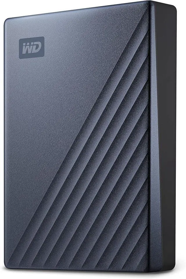 Main image of WD 4TB Blue My Passport Ultra Portable Storage External Hard Drive USB-C for PC/Windows (WDBFTM0040BBL-WESN)