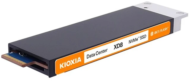 Main image of KIOXIA XD8 Series 1.92TB KXD8DRJJ1T92 1,920 GB PCIe 5.0x4 NVMe 2.0 SED E1.S SSD KXD8DRJJ1T92