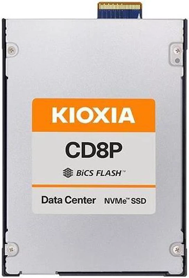 Main image of Kioxia KCD8DPJE7T68 CD8-P 7.68TB NVMe PCIe 5x4 E3.S 1T SED - OEM