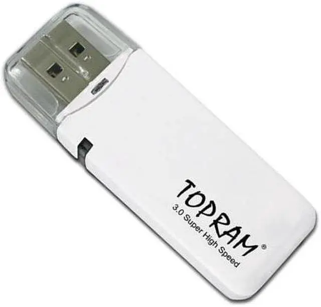 Alt view image 3 of 3 - TOPRAM RV33 USB 3.0 Card Reader Support Samsung Kingston SanDisk 4GB 8GB 16GB 32GB 64GB 128GB SD SDHC SDXC ( microSD microSDHC microSDXC need with Adapter) - OEM