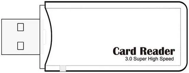 Alt view image 2 of 3 - TOPRAM RV33 USB 3.0 Card Reader Support Samsung Kingston SanDisk 4GB 8GB 16GB 32GB 64GB 128GB SD SDHC SDXC ( microSD microSDHC microSDXC need with Adapter) - OEM