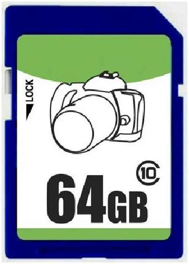 Main image of OEM 64GB 64G SD SDXC Card Class 10 Extreme Speed for Camera & Camcorder
