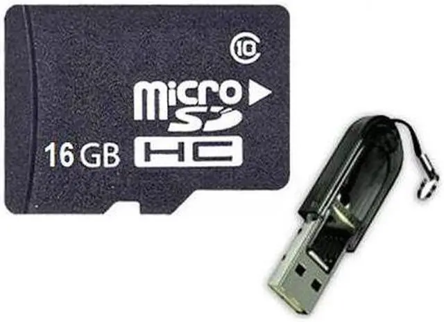 Main image of OEM 16GB 16G microSD microSDHC SD SDHC Card Class 10 with R13 Card Reader