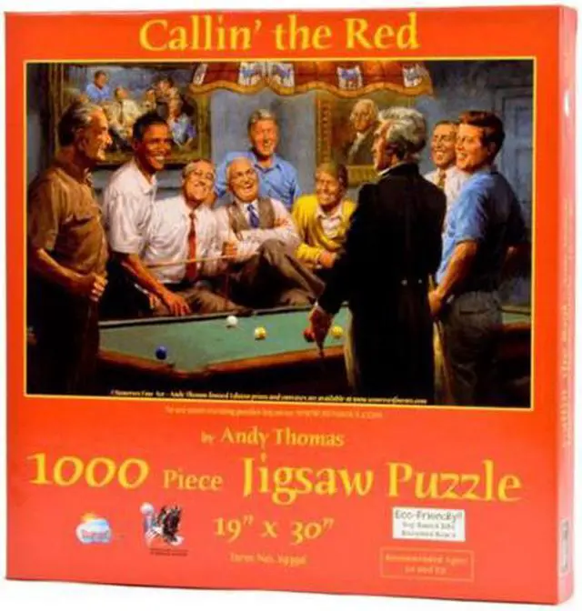 Main image of Democratic Presidents Puzzle - Unique Collectible Brainteasing Jigsaw