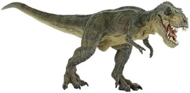 Alt view image 2 of 5 - Papo Green Running T Rex