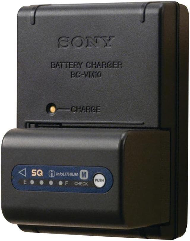 Sony Chargeur BC-VM10 Compatible 2 en 1 Maison et Voiture