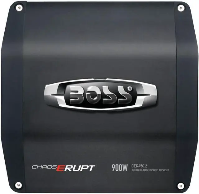 Alt view image 11 of 17 - BOSS AUDIO BOS13-CER450.2 CHAOS ERUPT SERIES 900W 2-CHANNEL CAR AUDIO POWER AMP