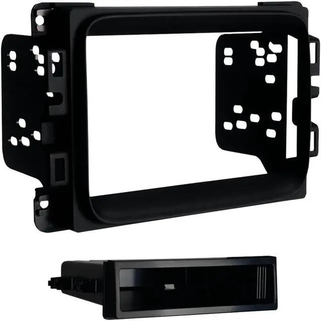 Alt view image 4 of 13 - Metra 99-6518B Single DIN Install Dash Kit for 2013-up Dodge Ram Trucks