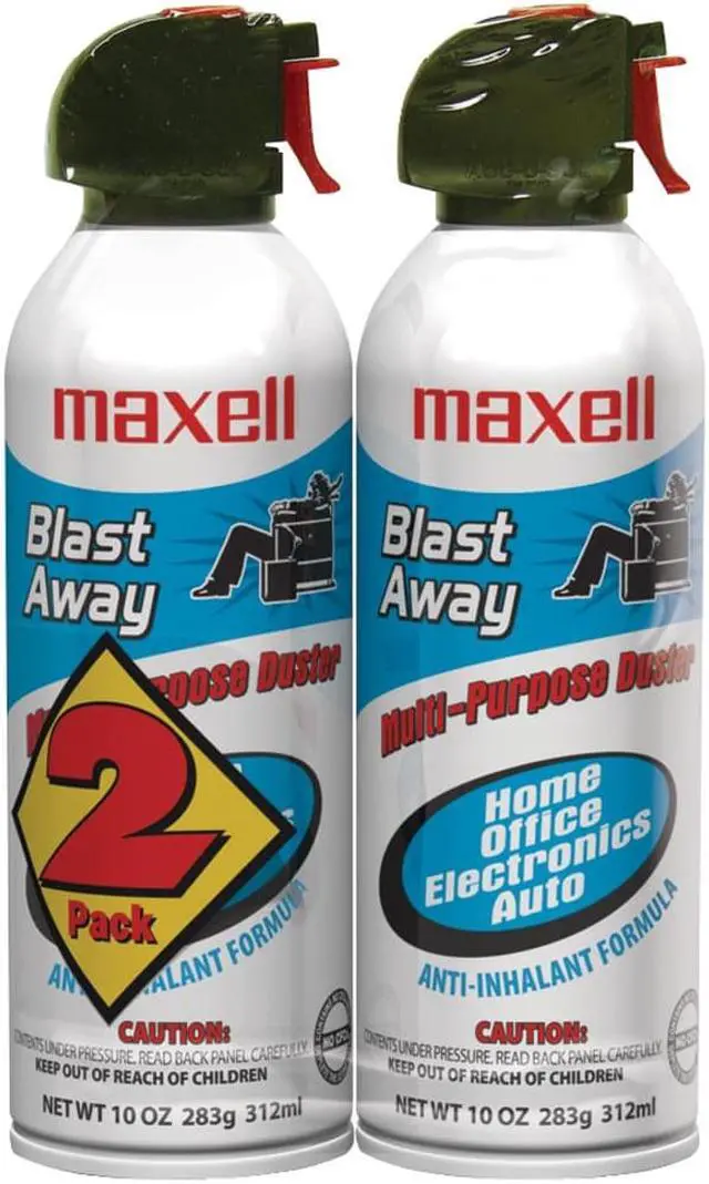 Alt view image 4 of 8 - MAXELL 190026 CA-4 CANNED AIR 10OZ 2-PACK