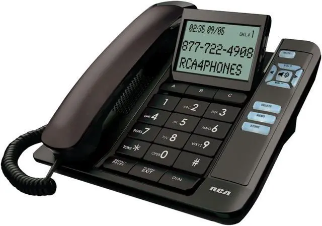 Main image of RCA 1113-1BKGA 1-Handset Landline Telephone