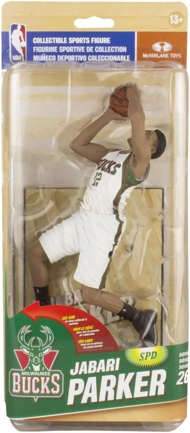Alt view image 6 of 11 - McFarlane Toys NBA Series 26 Jabari Parker Bucks