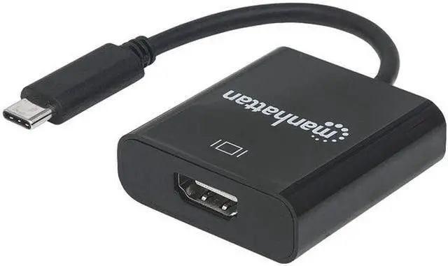 Alt view image 16 of 20 - Manhattan Superspeed+ Usb-C 3.1 To Hdmi Converter
