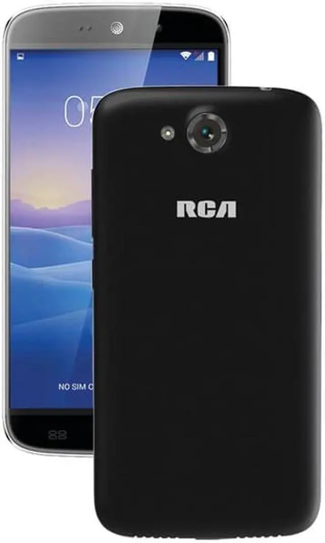 Alt view image 2 of 3 - RCA 5.5-Inch Quad Core, Quad Band Unlocked Android World Smartphone with Dual Sim Card, Dual Camera, High Res IPS Screen, Black