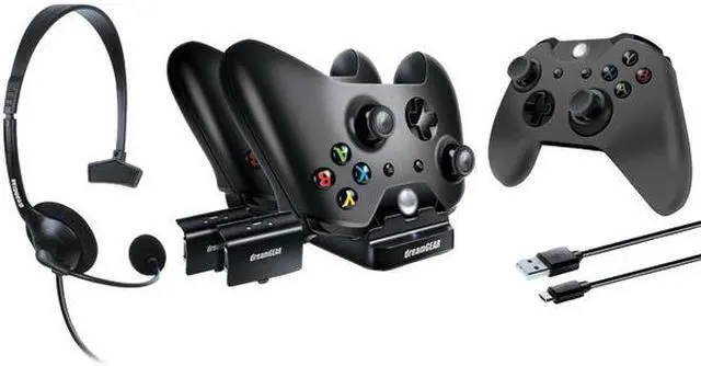 Alt view image 3 of 11 - dreamGEAR Player's Kit for Xbox One - Black