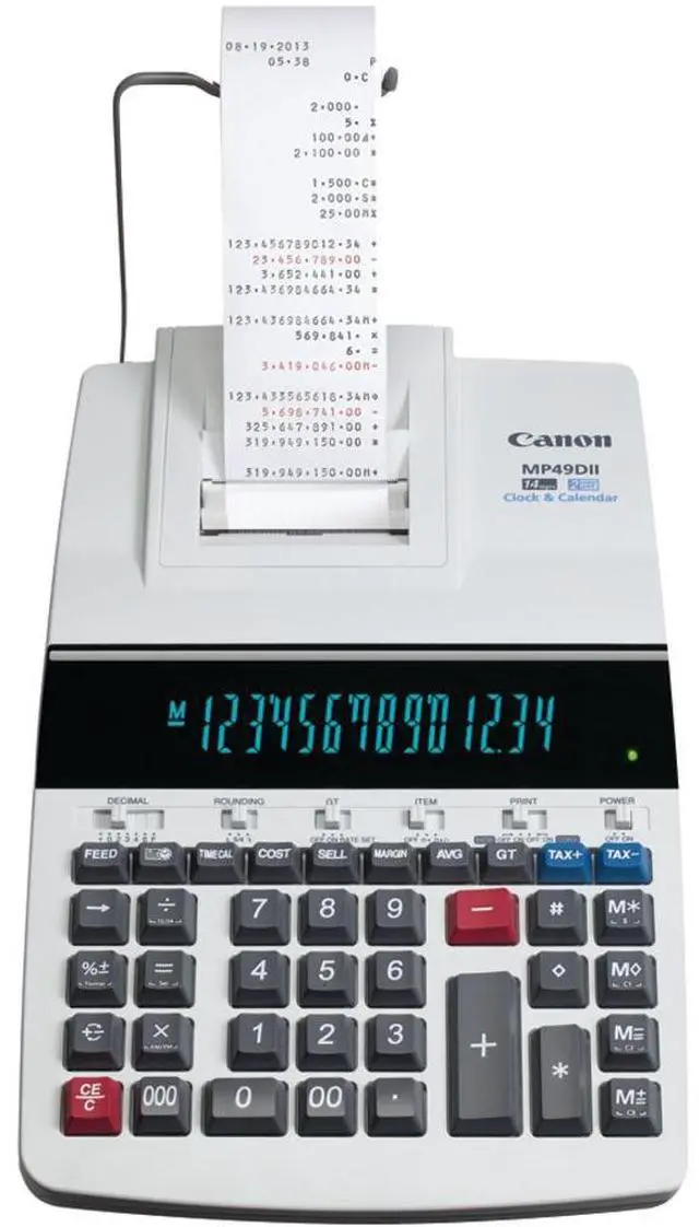 Main image of CANON 8708B001 MP49DII GB Desktop Printing Calculator