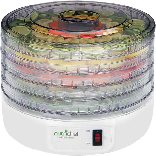 Alt view image 3 of 12 - PYLE HOME PKFD12 Nutrichef Electric Countertop Food Dehydrator/Food Preserver