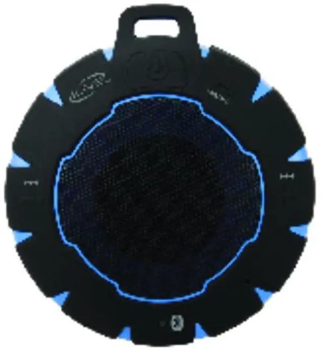 Alt view image 3 of 5 - iLive - Portable Bluetooth Speaker - Blue