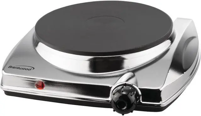 Alt view image 7 of 20 - Electric Hot Plate 1000W Ss