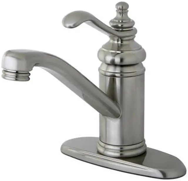 Alt view image 6 of 8 - TEMPLETON 4 SINGLE HDL LAV FCT W/BRS POP-UP-Satin Nickel Finish