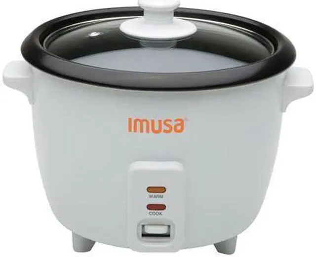 Alt view image 4 of 5 - IMUSA  GAU-00011  White  3-Cup Rice Cooker