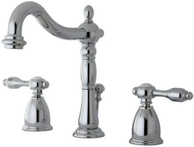 Alt view image 2 of 3 - Kingston Brass KB1971TAL Kingston Brass Tudor Widespread Lavatory Faucet With Retail Pop-Up