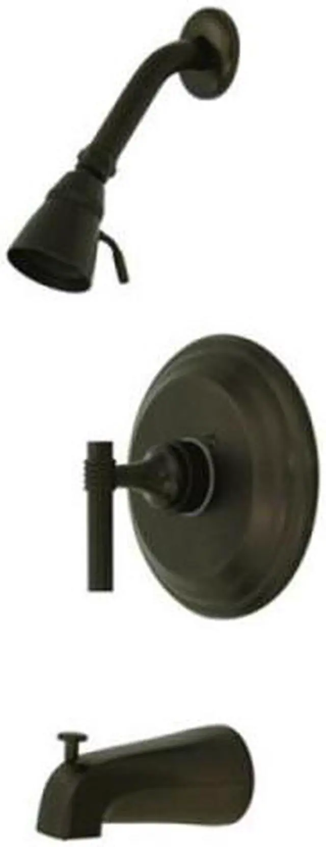 Main image of Kingston Brass KB2635ML Pressure Balance Tub & Shower Faucet - Oil Rubbed Bronze