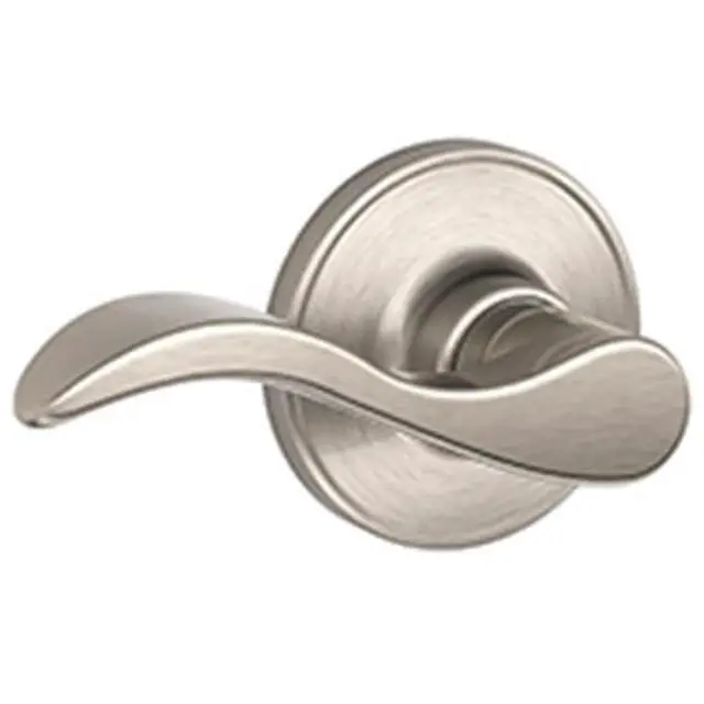 Alt view image 3 of 4 - Schlage J10SEV619 Seville Hall and Closet Lever, Satin Nickel