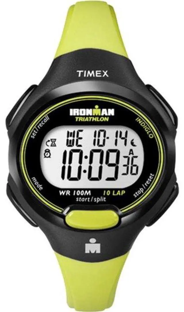 Alt view image 4 of 7 - Timex Women's Ironman Essential 10 Mid-Size |Green| Sport Watch T5K527