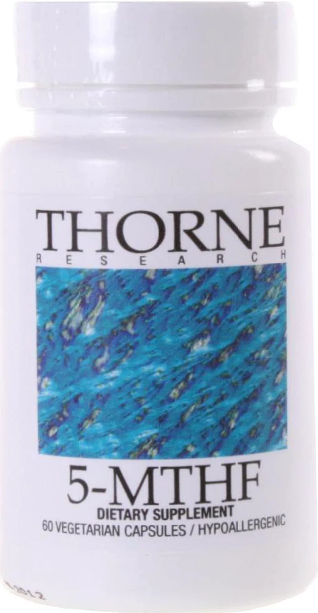 Main image of Thorne Research 5-MTHF 60 Vegetarian Capsules