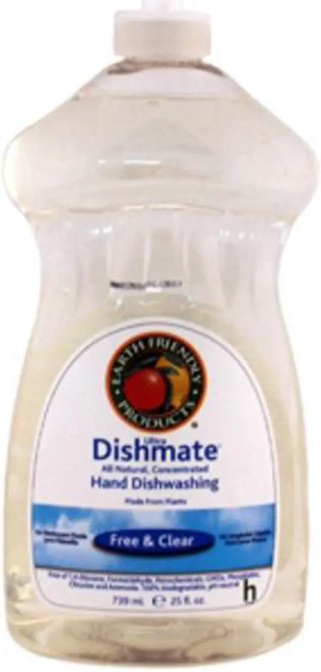 Main image of Liquid Dish Detergent,25 oz.,Unscented EARTH FRIENDLY PRODUCTS PL9721/6