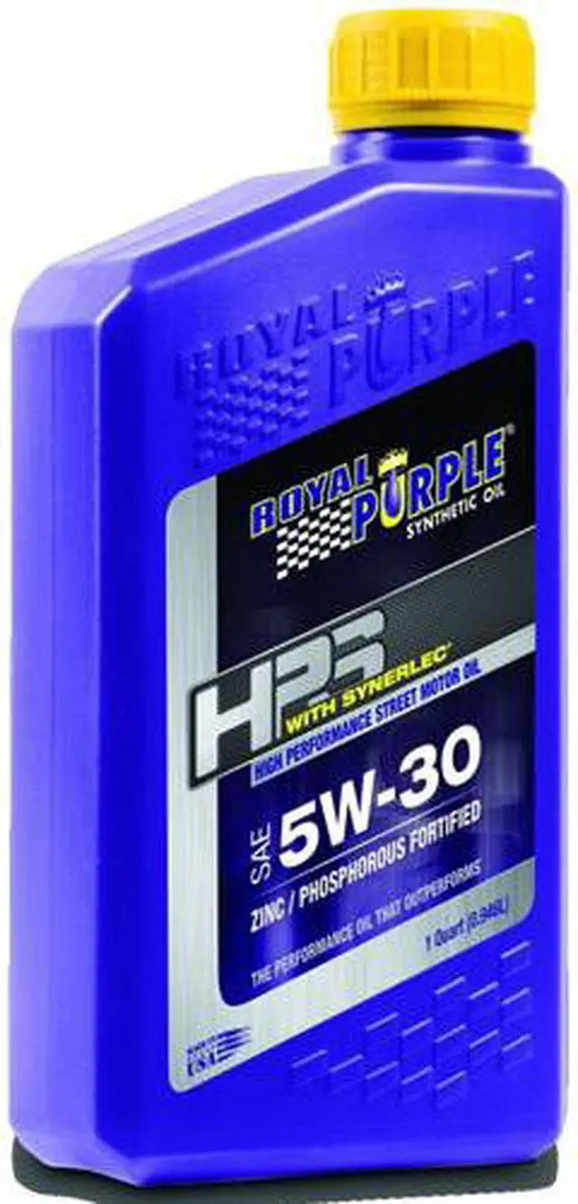 Main image of Royal Purple 31530 HPS Street Synthetic Motor Oil 5W30 Pack of 6 Quarts