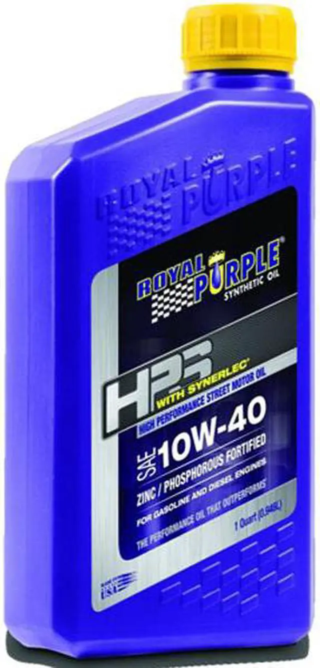 Main image of Royal Purple 31140 HPS Street Synthetic Motor Oil 10W40 1 Quart