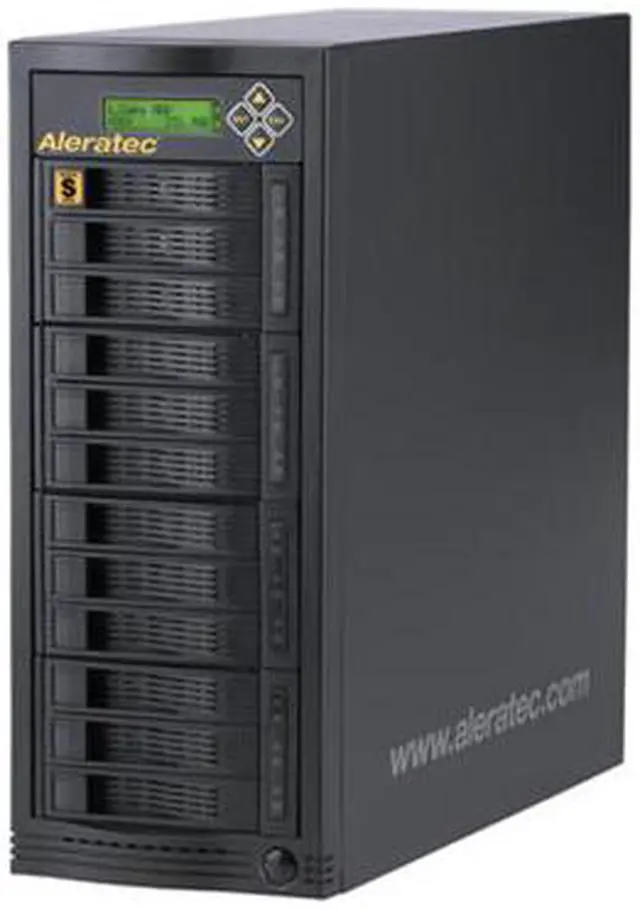 Alt view image 2 of 4 - Aleratec Black 1 to 11 HDD Copy Cruiser Duplicator Model 350109