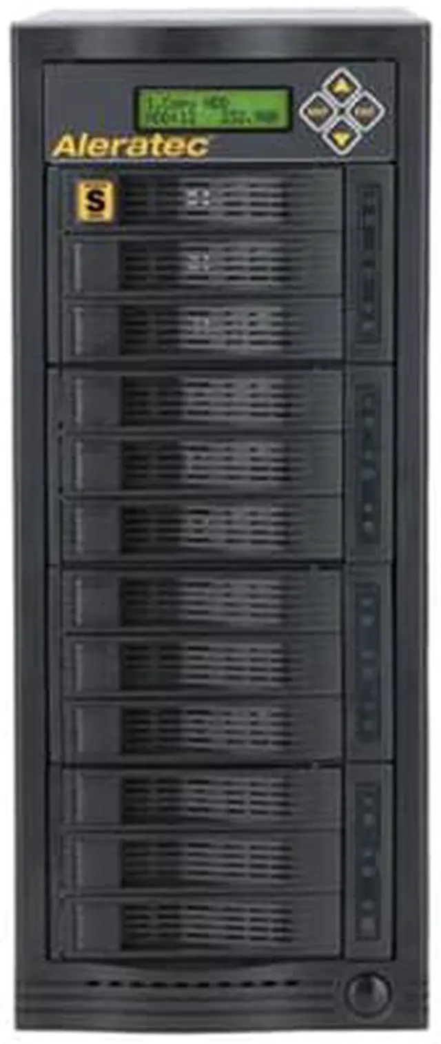 Alt view image 3 of 4 - Aleratec Black 1 to 11 HDD Copy Cruiser Duplicator Model 350109