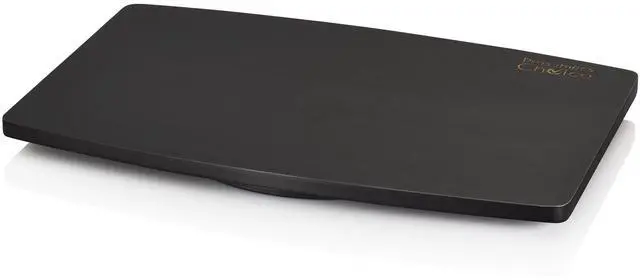 Main image of Prosumer’s Choice Natural Bamboo TV Swivel Stand for LED/LCD TV, 21 inch Base Surface – Black