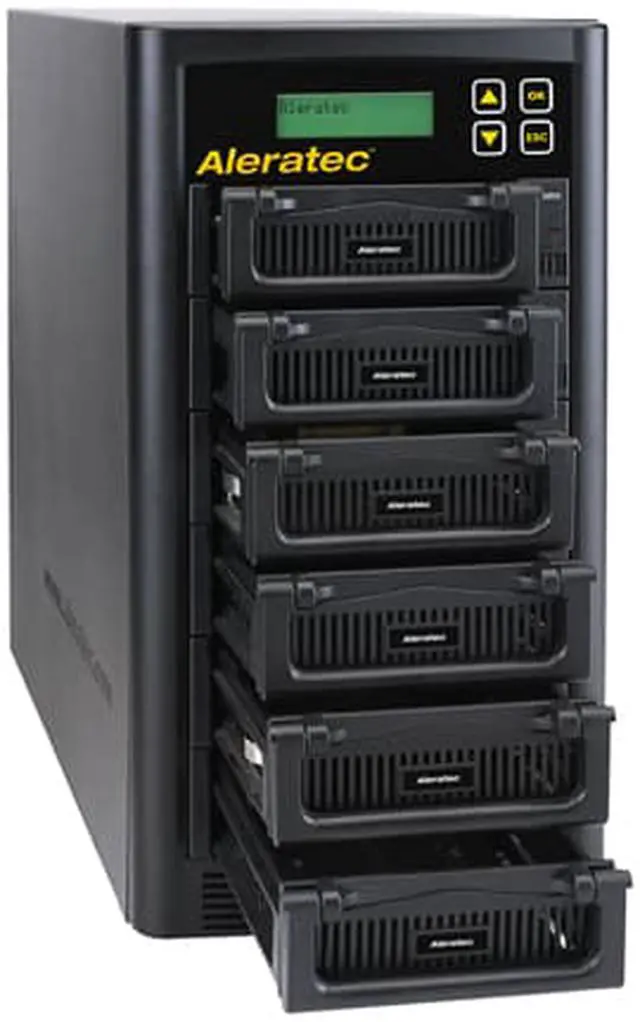 Alt view image 5 of 8 - Aleratec 1:5 HDD Copy Cruiser IDE/SATA High-Speed Duplicator Model 350130