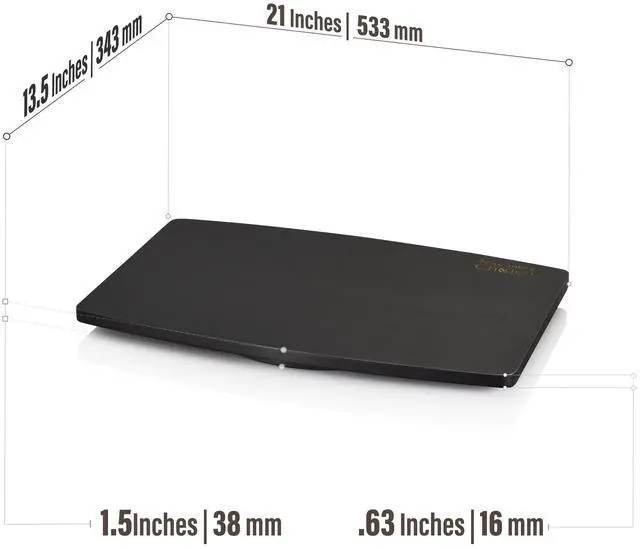 Alt view image 2 of 5 - Prosumer’s Choice Natural Bamboo TV Swivel Stand for LED/LCD TV, 21 inch Base Surface – Black
