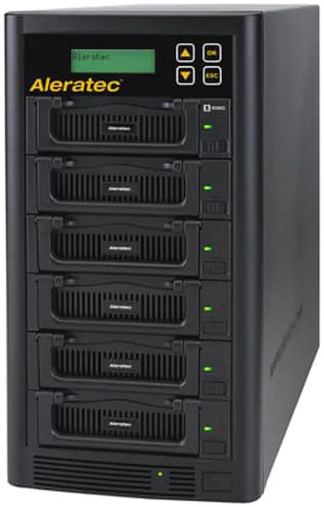 Alt view image 2 of 8 - Aleratec 1:5 HDD Copy Cruiser IDE/SATA High-Speed Duplicator Model 350130