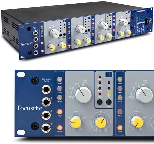 Focusrite ISA428 MKII Rack 4-Channel Mic Preamp