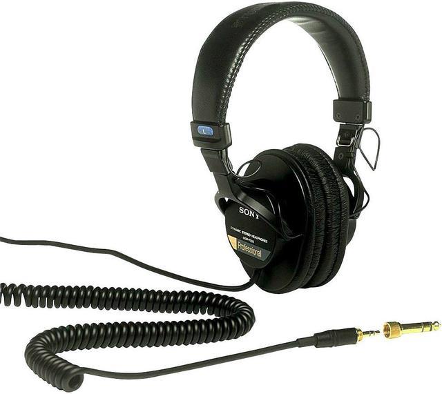Sony MDR-7506 Over the Ear Headphones - Black for sale online