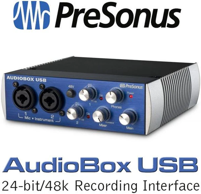 Alt view image 2 of 9 - PreSonus AUDIOBOX-USB 2-Ch USB Audio Interface USB Audio Interface