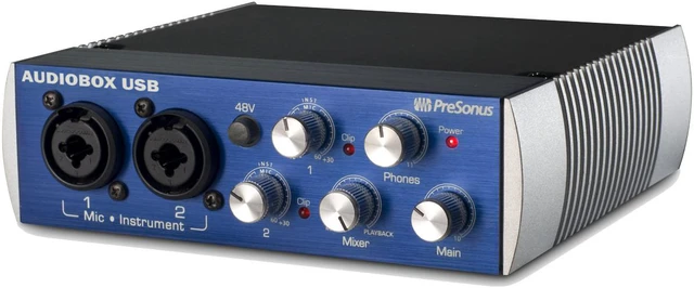 Alt view image 3 of 9 - PreSonus AUDIOBOX-USB 2-Ch USB Audio Interface USB Audio Interface