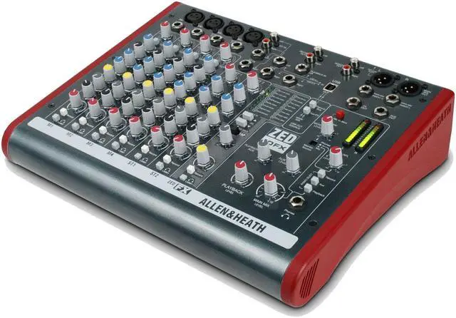Alt view image 3 of 12 - Allen & Heath ZED-10FX Audio Mixer w/Effects