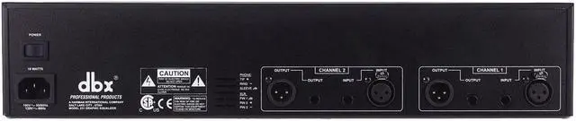 Alt view image 4 of 12 - DBX 231S Dual 31 Band Graphic EQ Equalizer