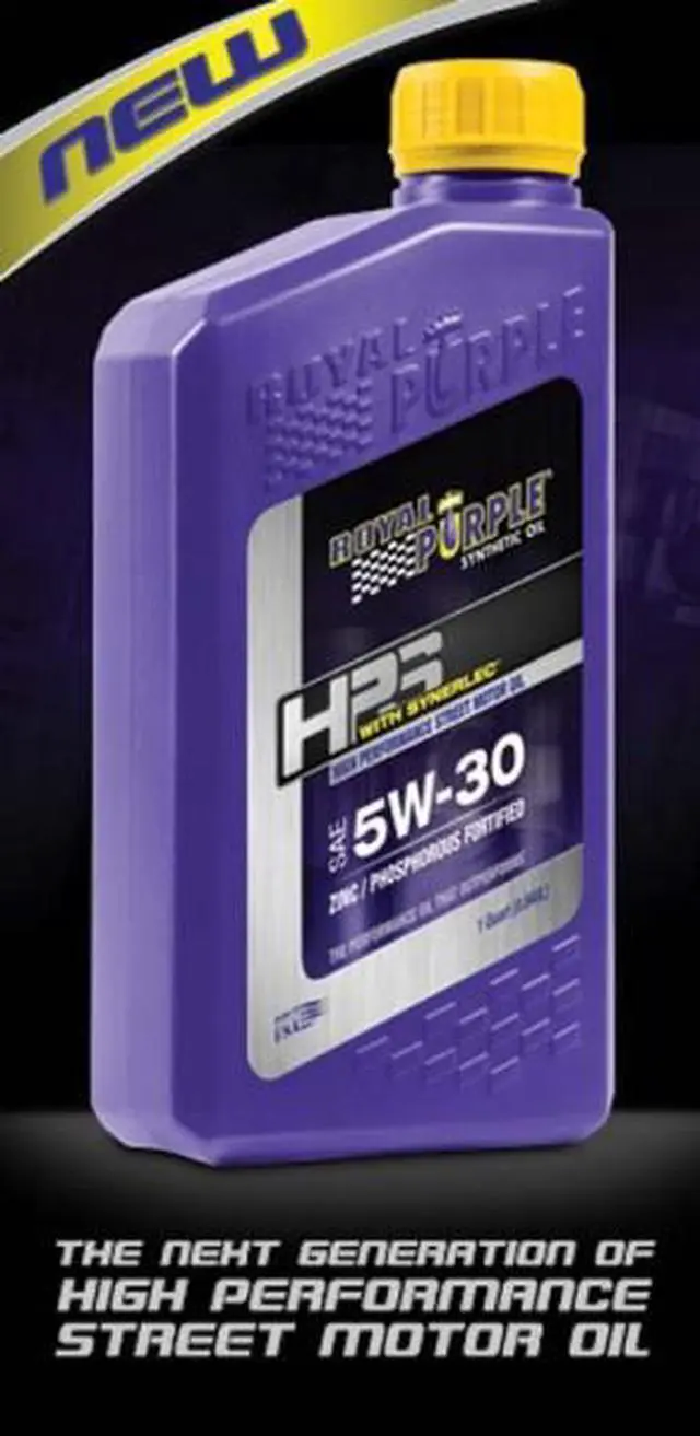 Alt view image 2 of 5 - Royal Purple 31140 HPS Street Synthetic Motor Oil 10W40 1 Quart