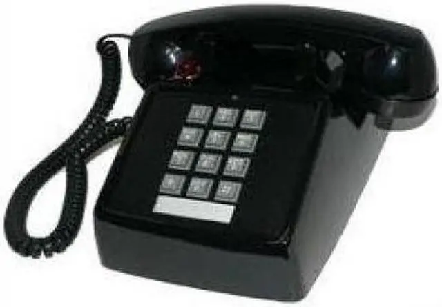 Alt view image 7 of 10 - ITT 2500-27M-BK 250000-VBA-27M DESK W/ MESSAGE - BLACK