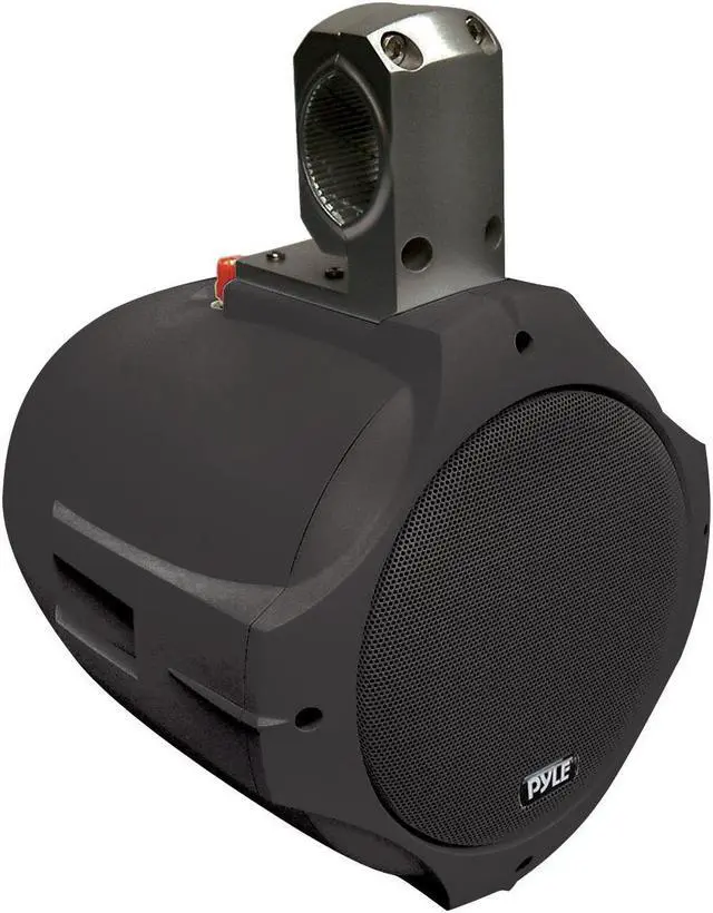 Alt view image 3 of 5 - PYLE PLMRB85 8" 300 Watts Peak Power 2-Way Black Wake Board Speaker