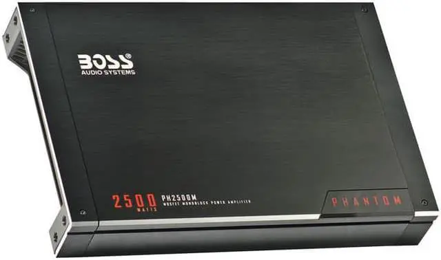 Alt view image 6 of 16 - New Boss Ph2500m 2500W Mono Block Phantom Series Car Audio Amplifier 2500 Watt